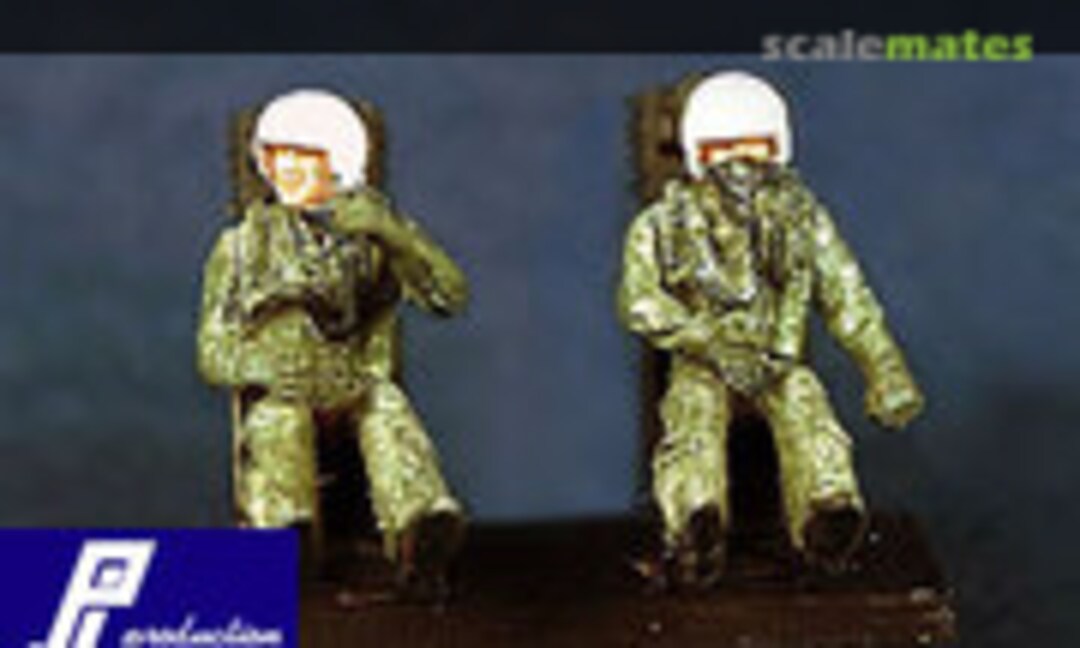 1:72 2 US Pilots Seated in A/C (80´) (PJ Production 721109)