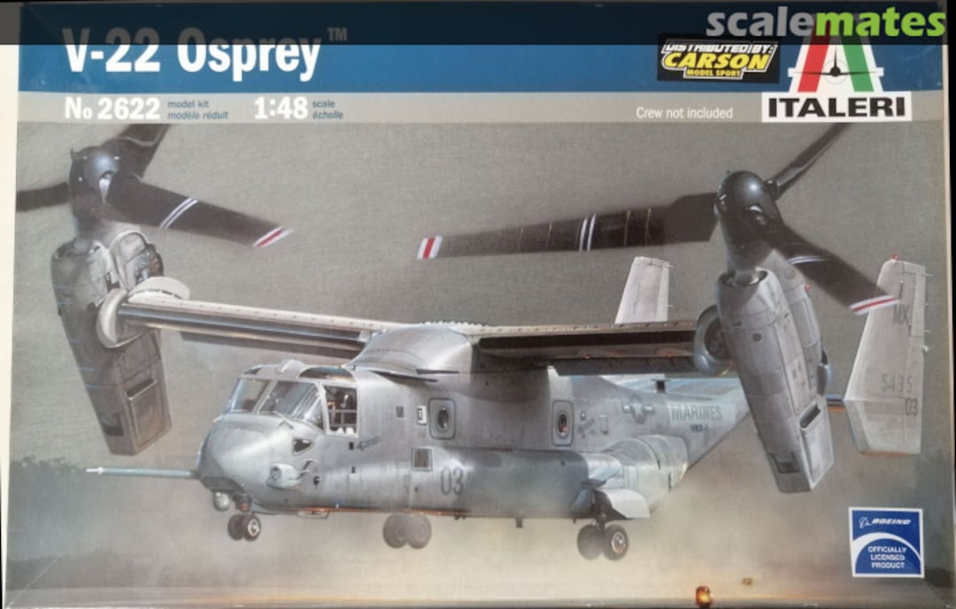 Boxart V-22 Osprey 2622 Italeri