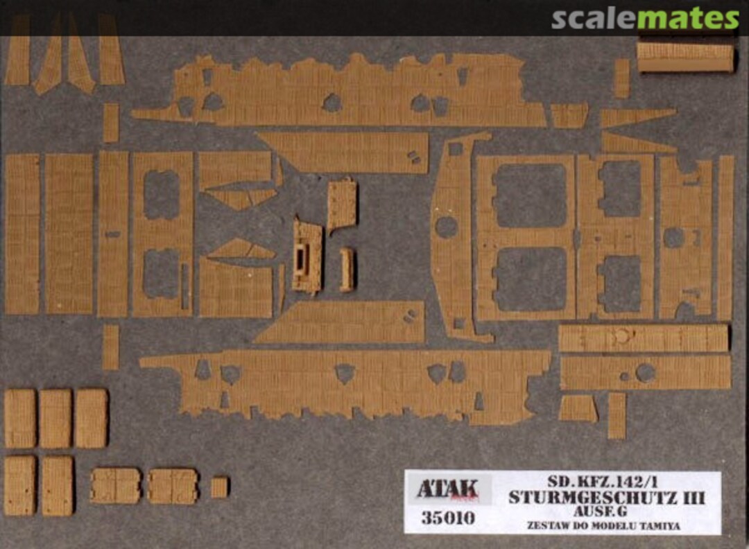 Boxart Sd.Kfz.142/1 Sturmgeschütz III Ausf. G 35010 Atak Model