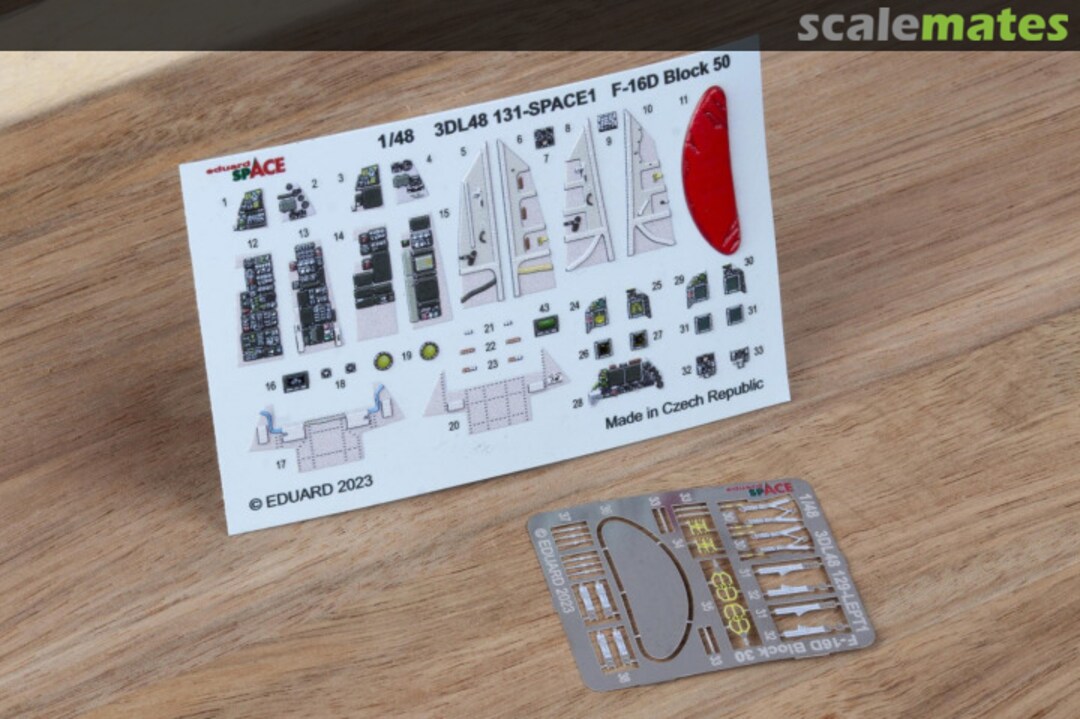 Boxart F-16D Block 50 3DL48131 Eduard