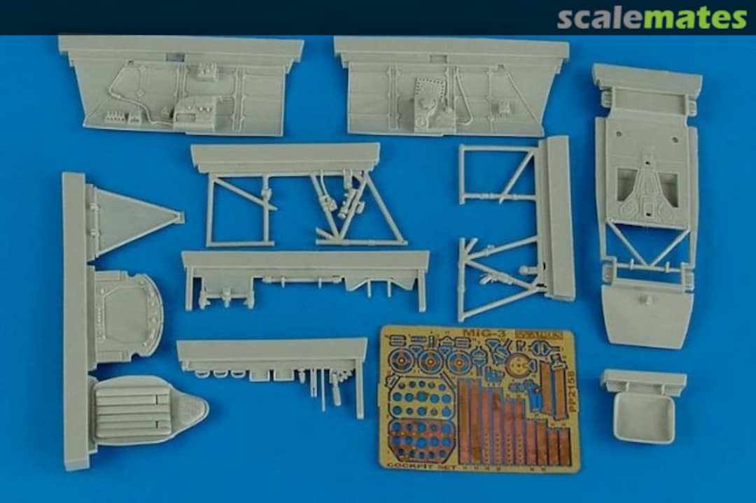 Boxart MiG-3 cockpit set 2158 Aires