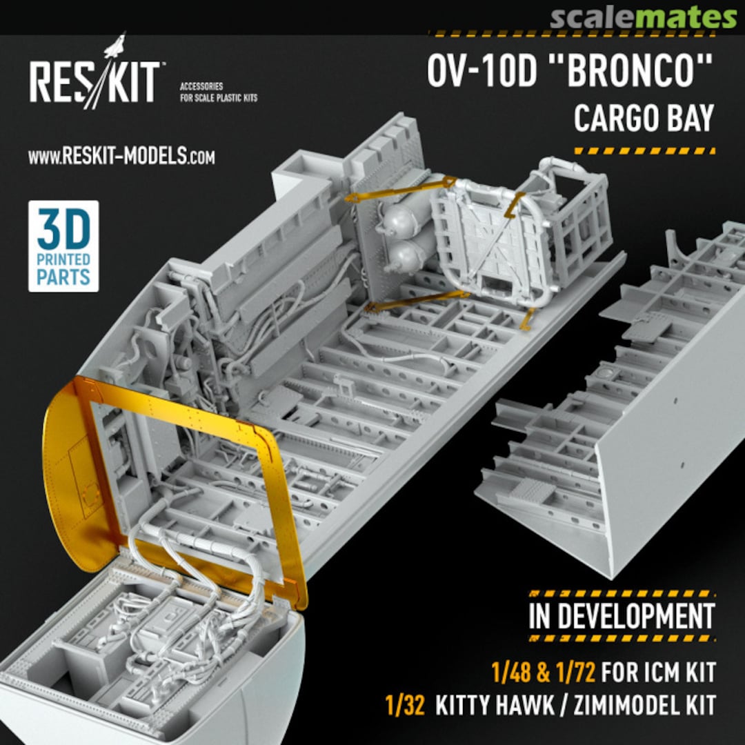 Boxart OV-10D Bronco cargo bay RS-72-TBA2 ResKit