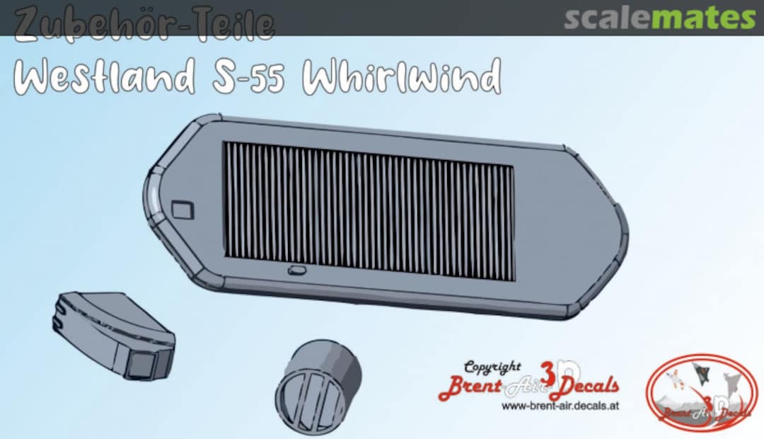 Boxart Westland S-55 Whirlwind HT72011 Brent-Air-Decals