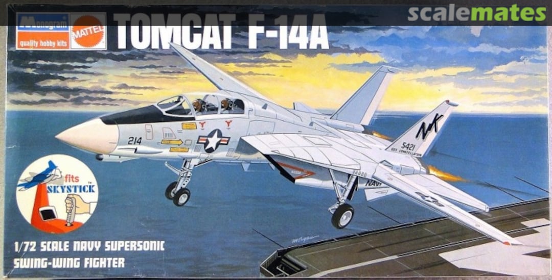 Boxart Tomcat F-14A 5992 Monogram/Mattel