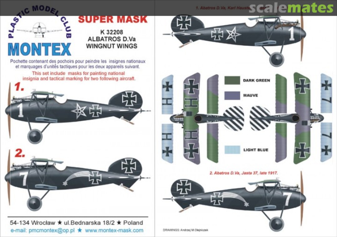 Boxart Albatros D.Va K32208 Montex