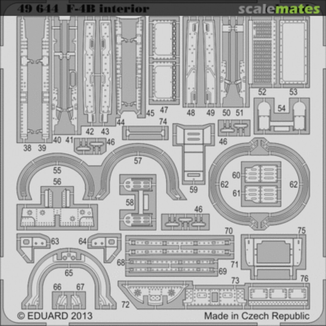 Boxart F-4B interior S. A. 49644 Eduard