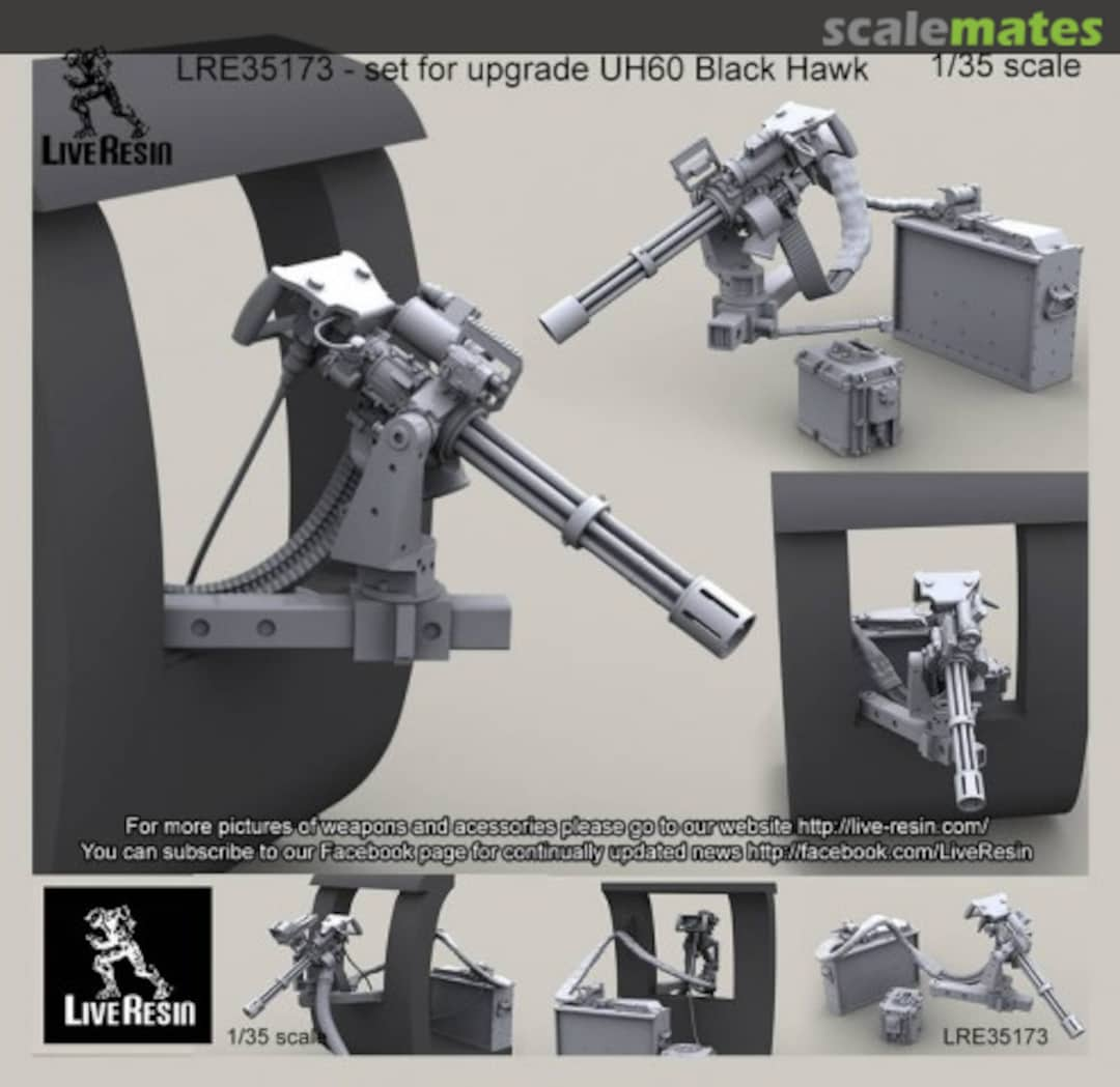 Boxart M134 on Black Hawk window mount LRE-35173 Live Resin