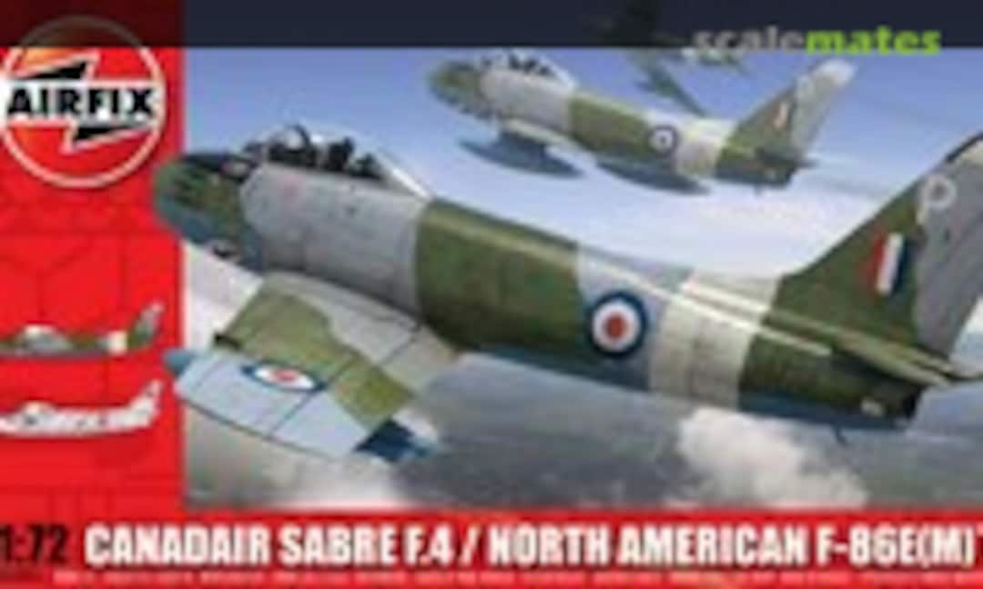 1:72 Canadair Sabre F.4 / North American F-86E(M) (Airfix A03083)