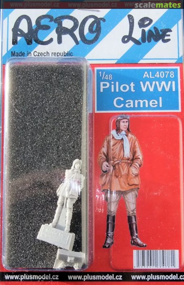 Boxart Pilot WWI Camel AL4078 PlusModel