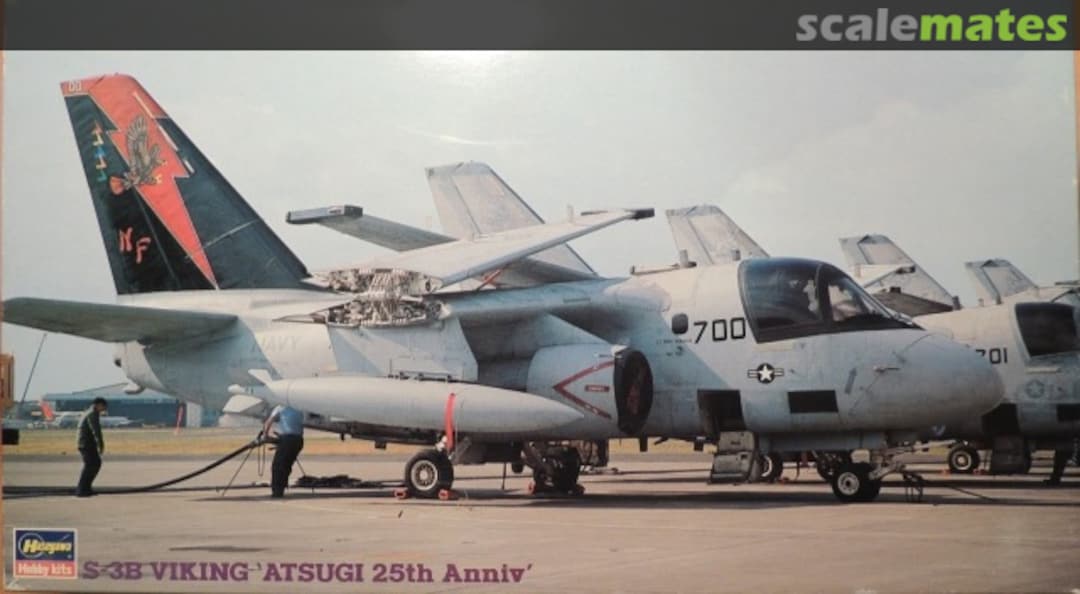 Boxart S-3B Viking `Atsugi 25th Anniv´ 04447 Hasegawa