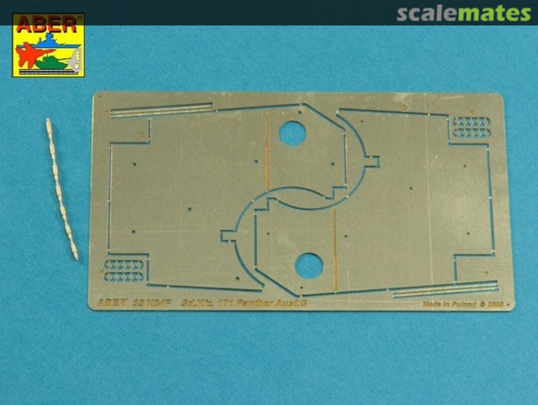 Contents Panther G turret Anti-Aircraft additional Armour 35A131 Aber