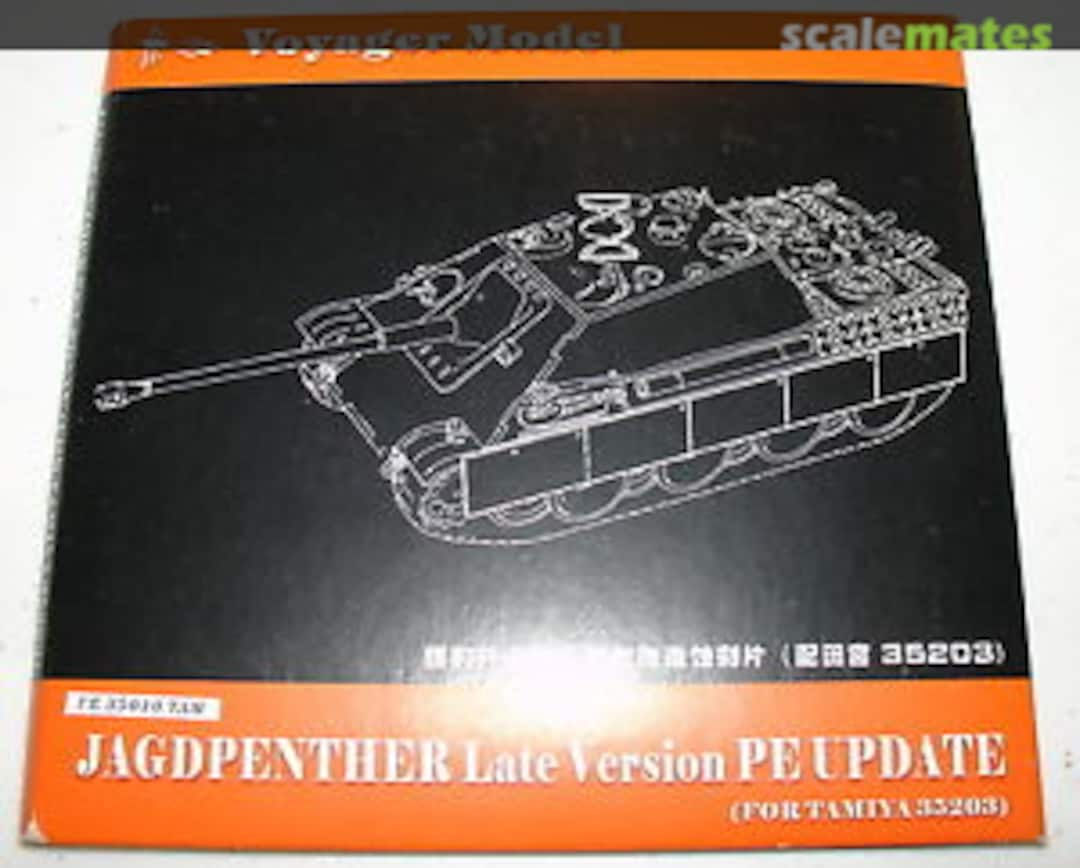 Boxart Jagdpanther Late Version PE Update PE35010 Voyager Model