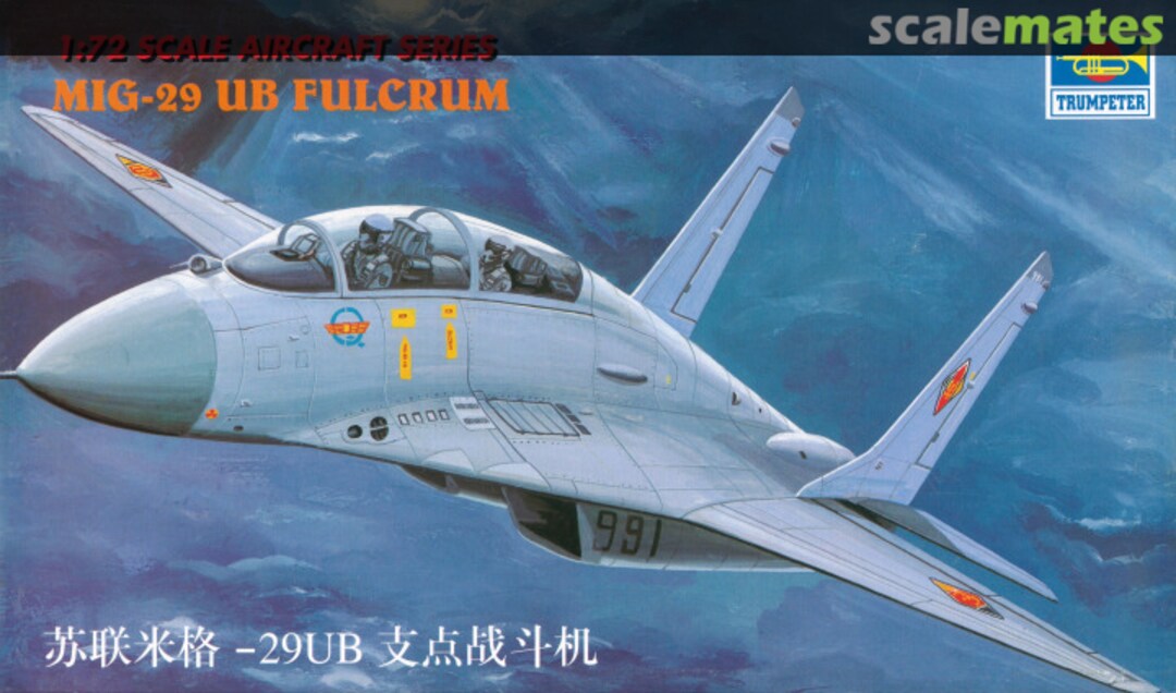 Boxart MiG-29UB Fulcrum 01607 Trumpeter