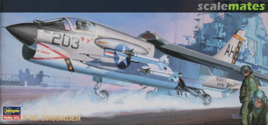 Boxart F-8E Crusader 02710 Hasegawa