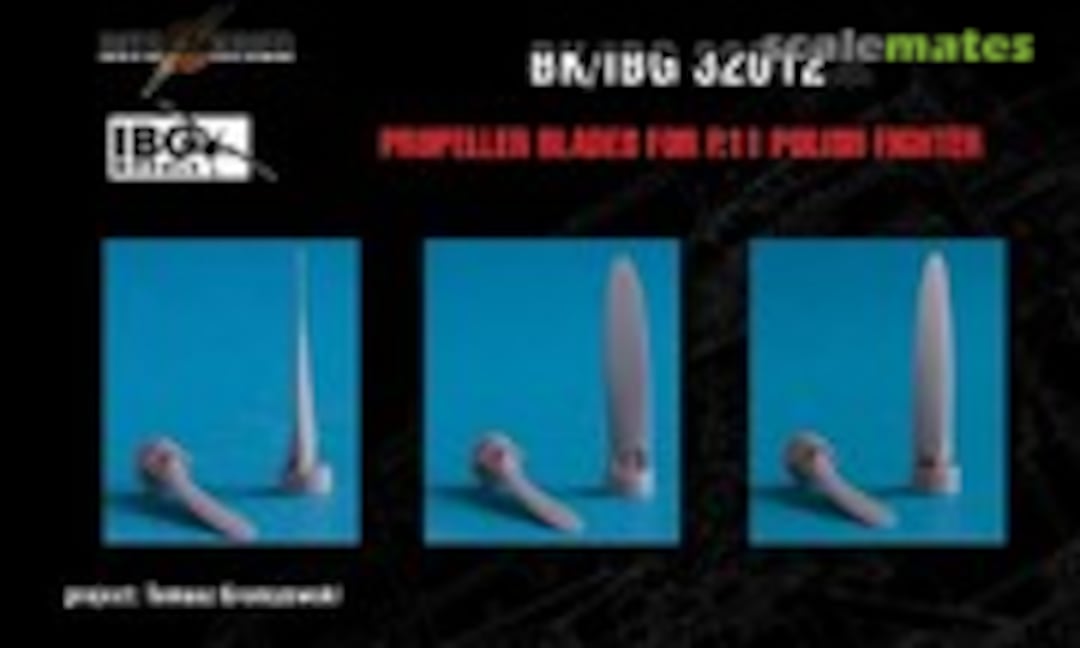 1:32 Propeller blades for P.11c (BitsKrieg BK/IBG 32012)