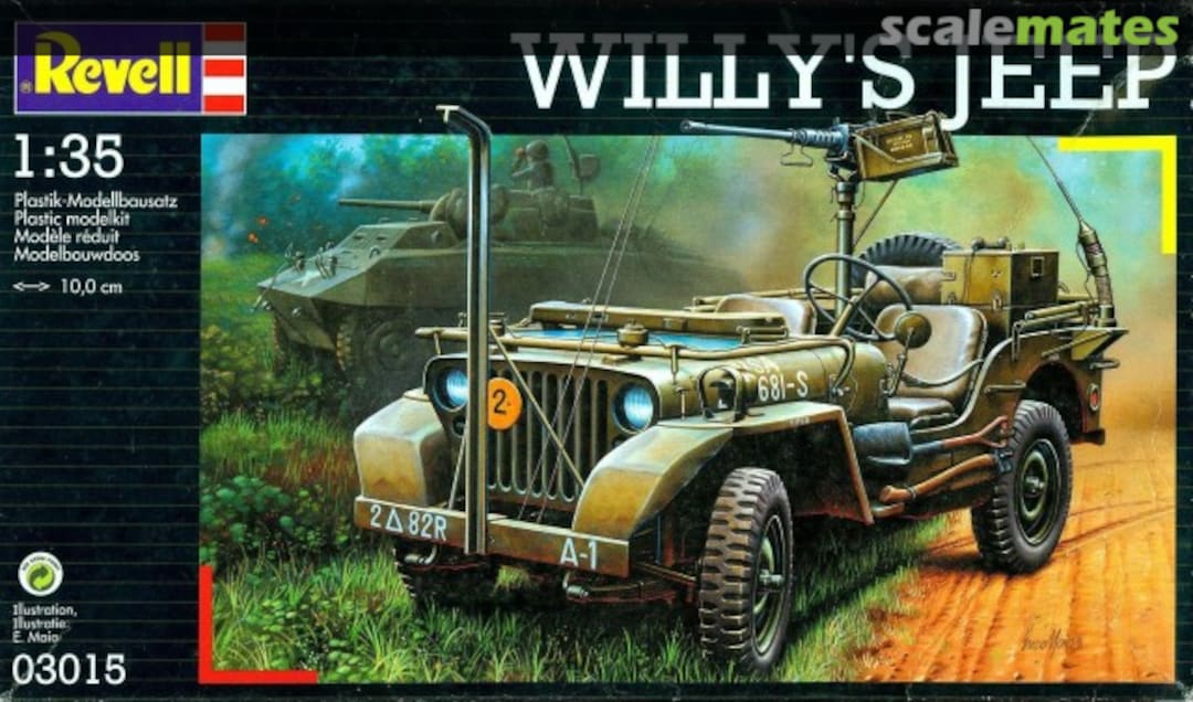 Boxart Willy's Jeep 03015 Revell