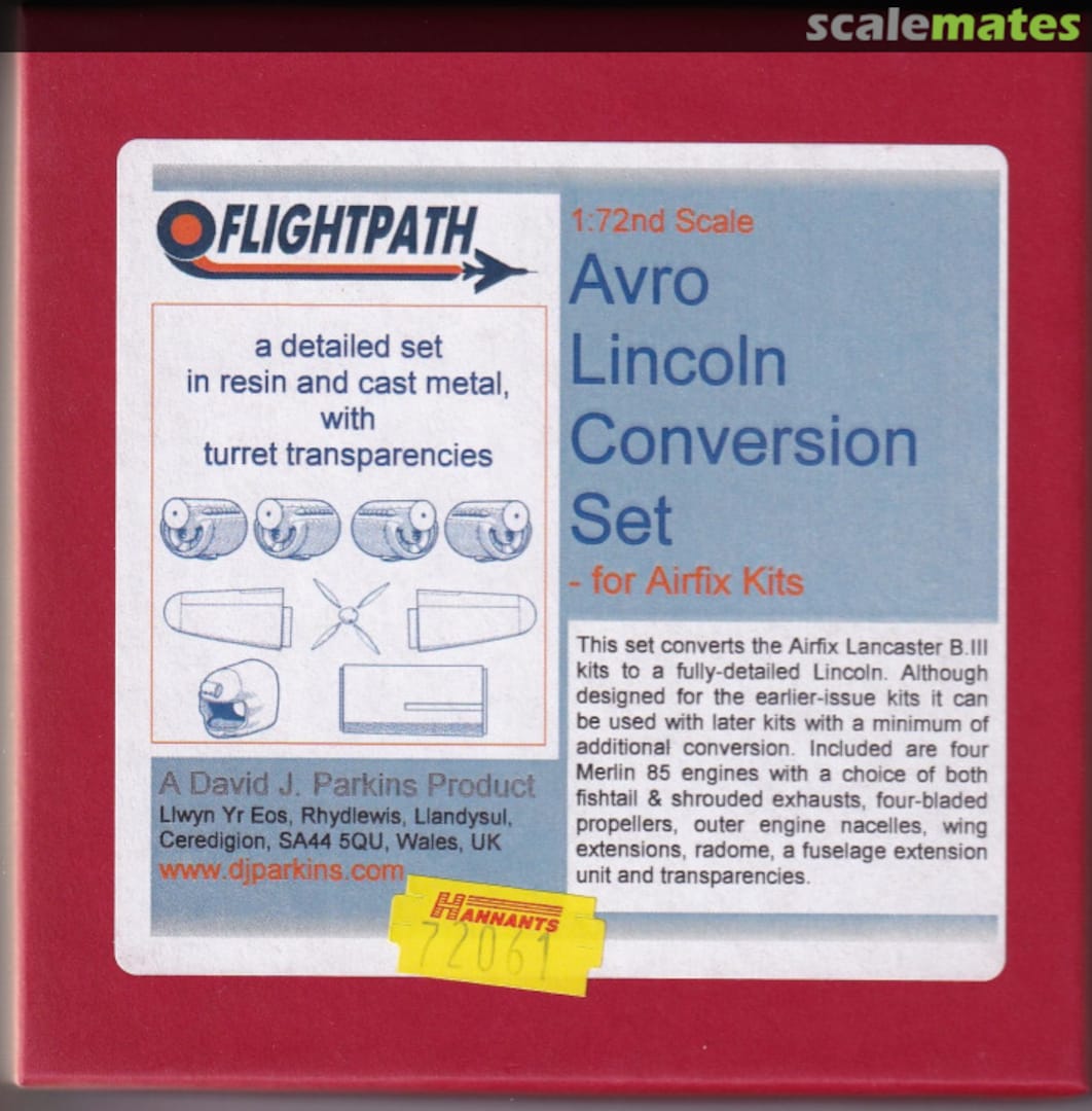 Boxart Avro Lincoln Conversion Set FP-72-025 Flightpath