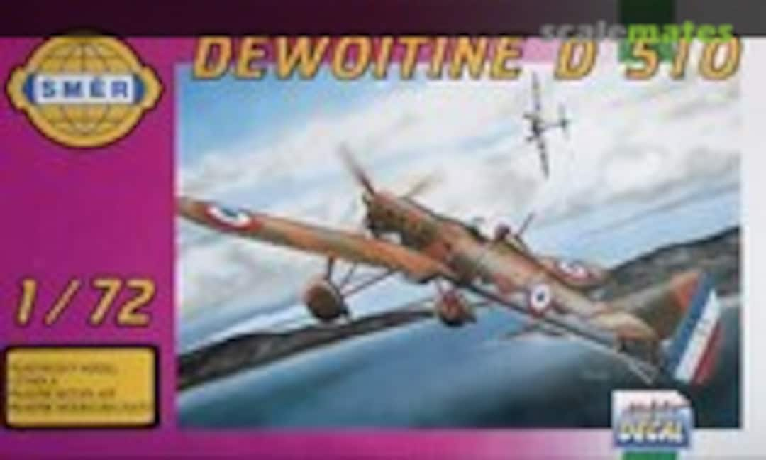 1:72 Dewoitine D 510 (Směr OTK 101)