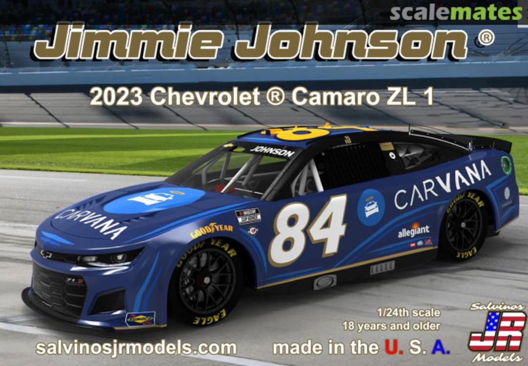 Boxart 2023 Chevrolet Camaro ZL1 LMC2023JJP Salvinos JR Models