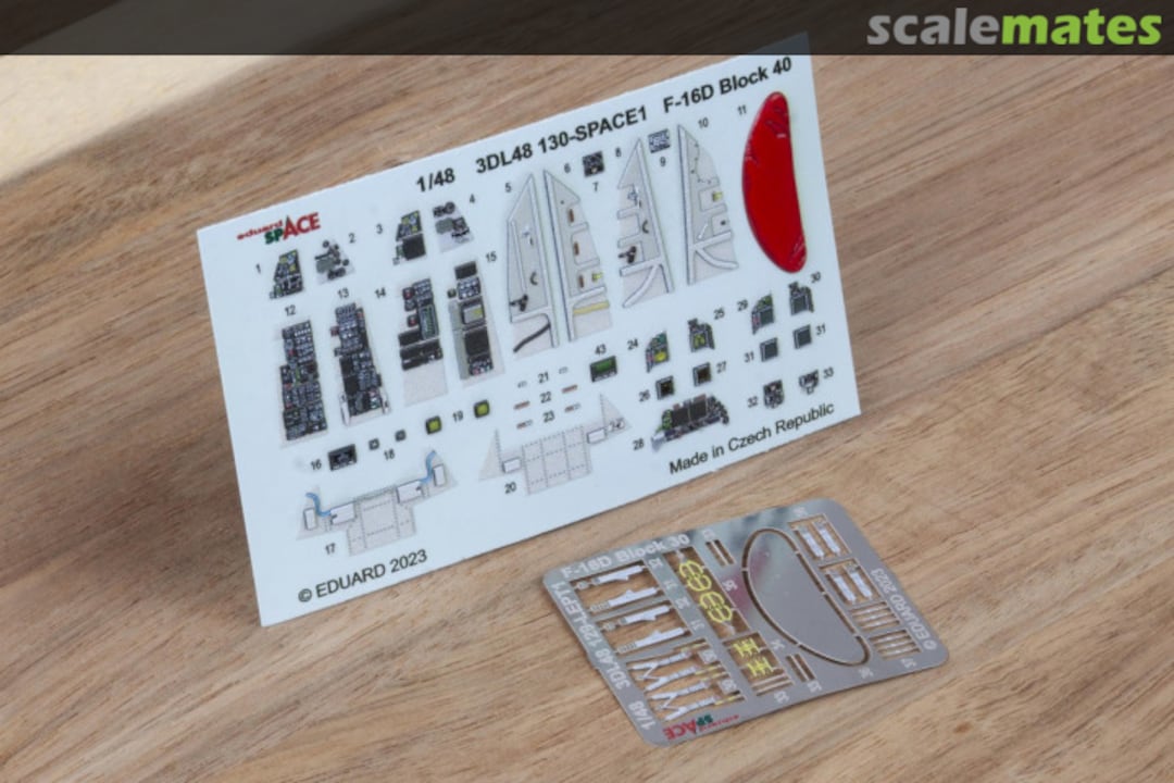 Boxart F-16D Block 40 3DL48130 Eduard