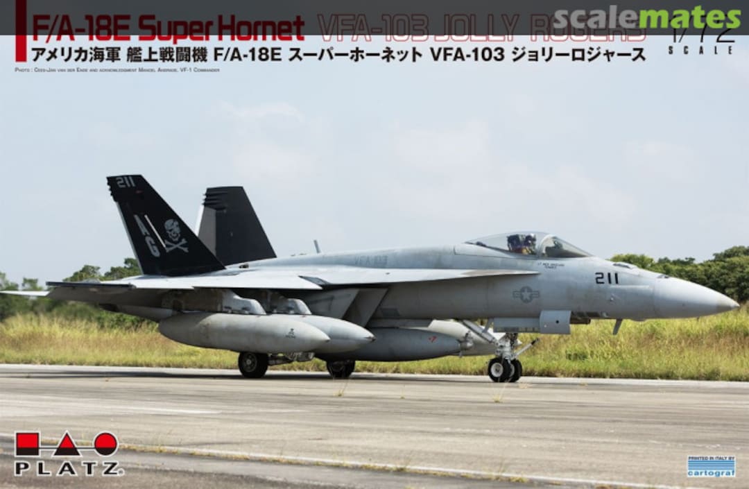 Boxart F/A-18E Super Hornet VFA-103 Jolly Rogers AE-43 Platz