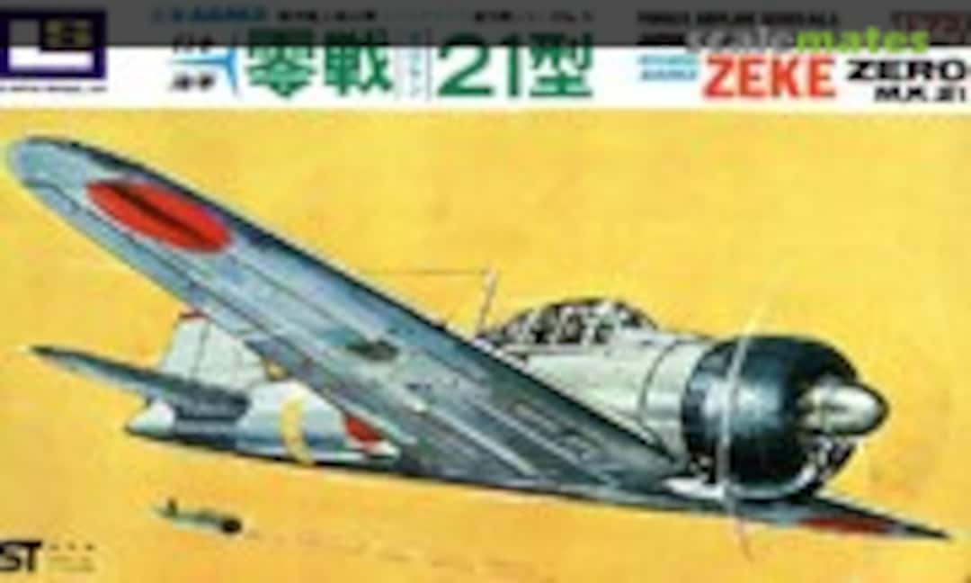 1:72 Mitsubishi A6M2 Zeke Zero Mk 21 (LS 105:100)