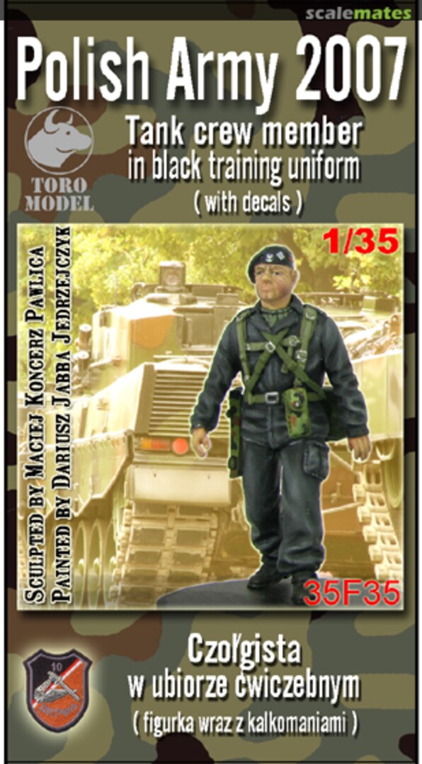 Boxart Leopard 2A4 Polish Tank Crew 35F35 ToRo Model