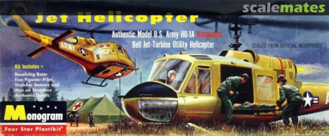 Boxart Jet Helicopter PA50 Monogram