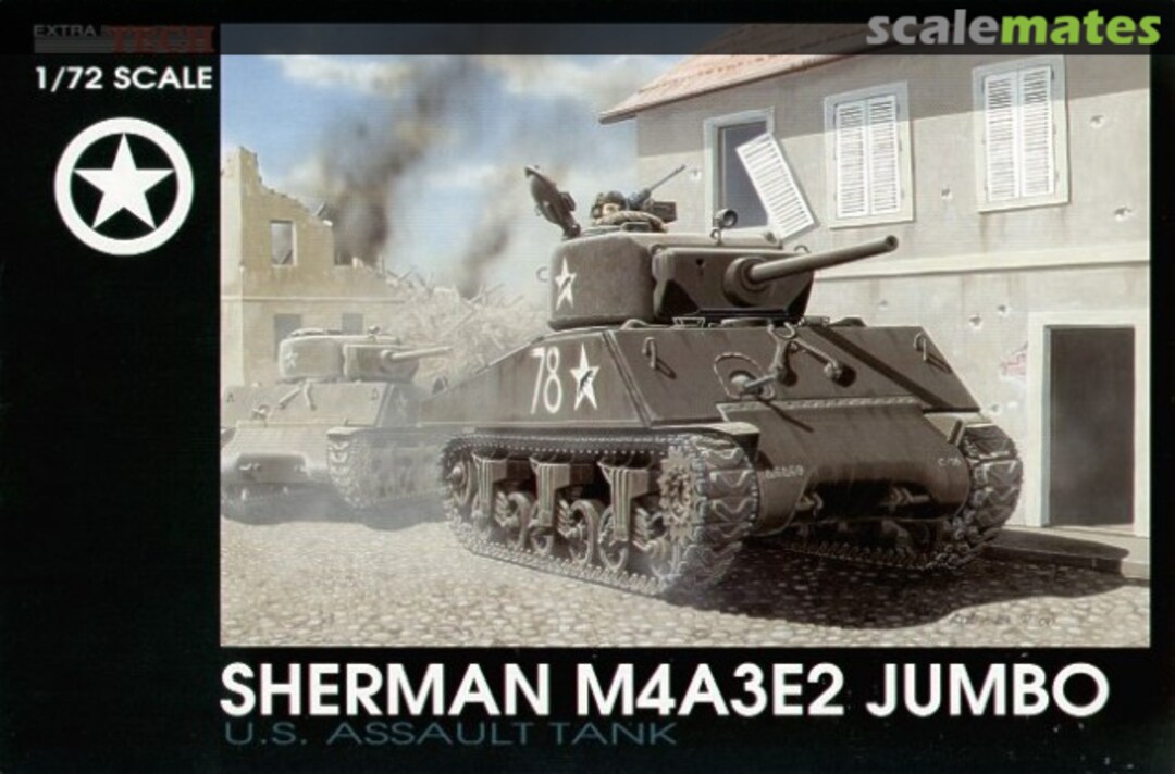 Boxart Sherman M4A3E2 Jumbo EXM 72036 Extratech