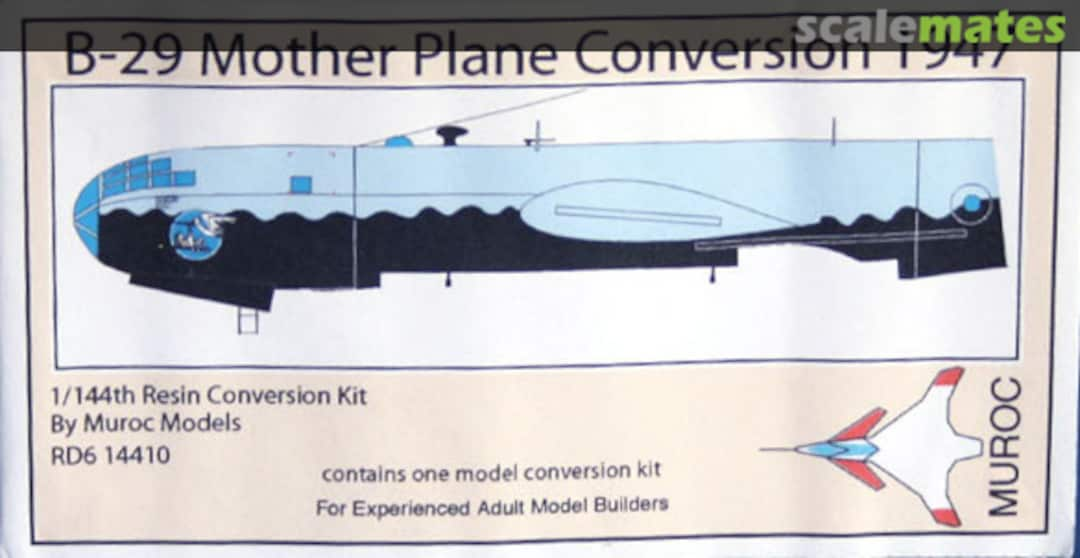 Boxart B-29 Mother Plane Conversion 1947 RD6 14410 Muroc Models