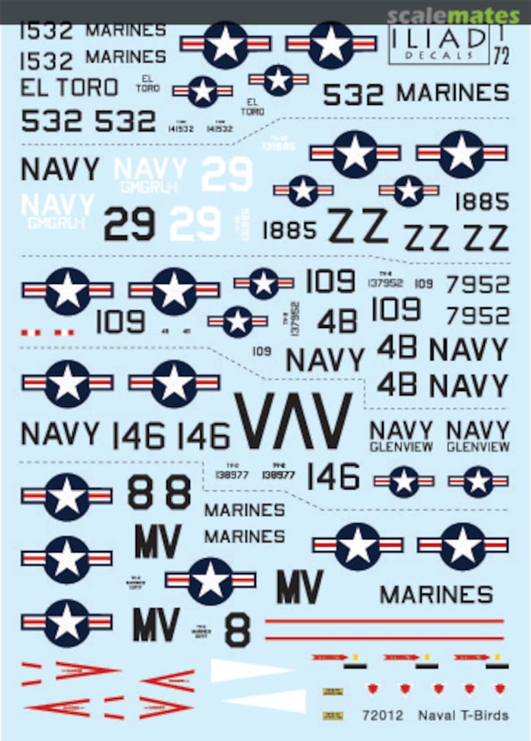 Boxart Naval T-Birds 72012 Iliad Design