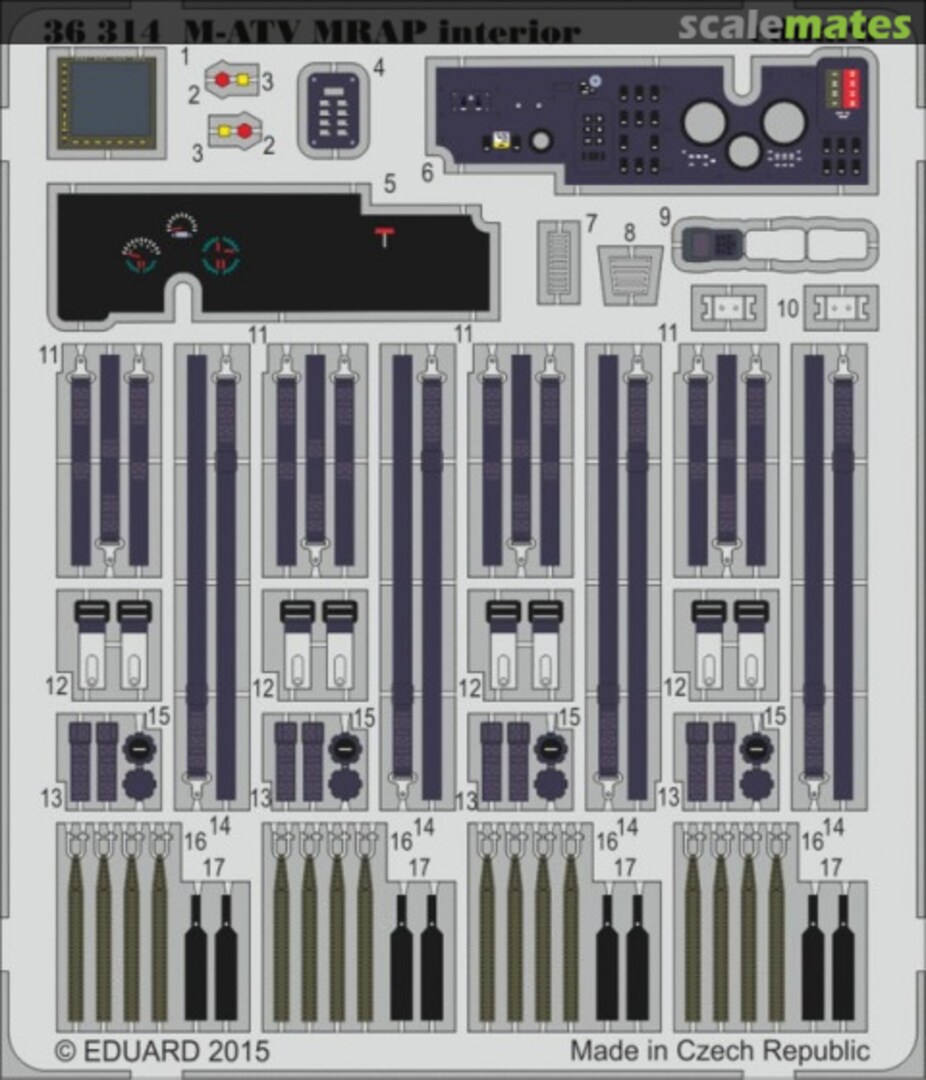 Boxart M-ATV MRAP interior S.A. 36314 Eduard