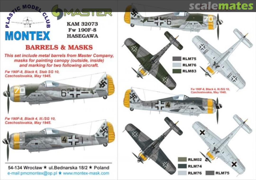 Boxart Fw 190F-8 KAM32073 Montex