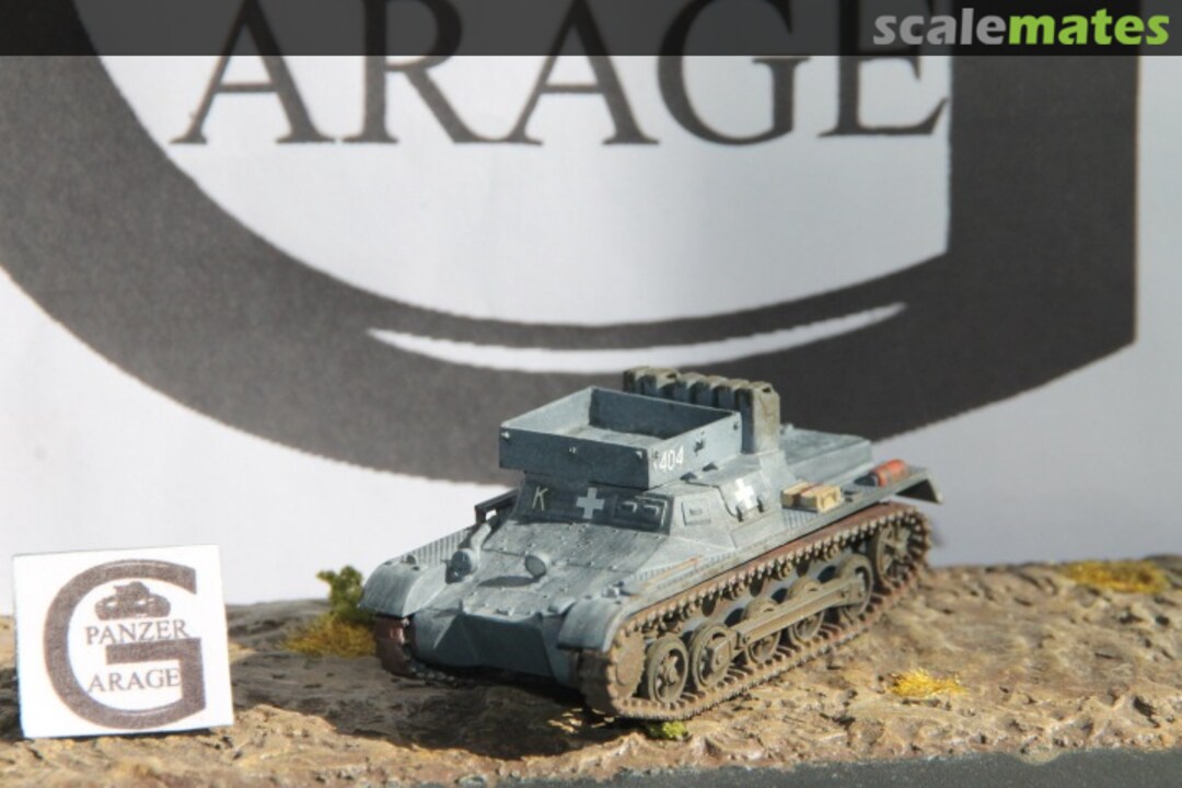 Boxart Pz I B Municion Abierta  PANZER GARAGE