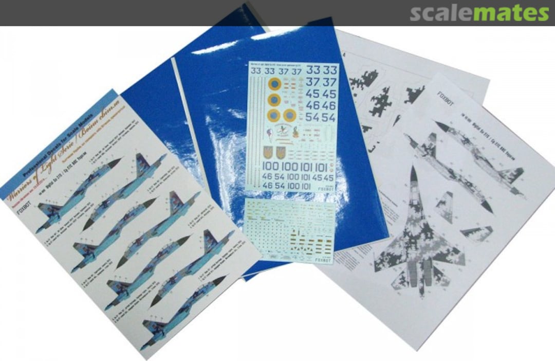 Boxart Digital Su-27S w/Paint Masks 48-009A Foxbot