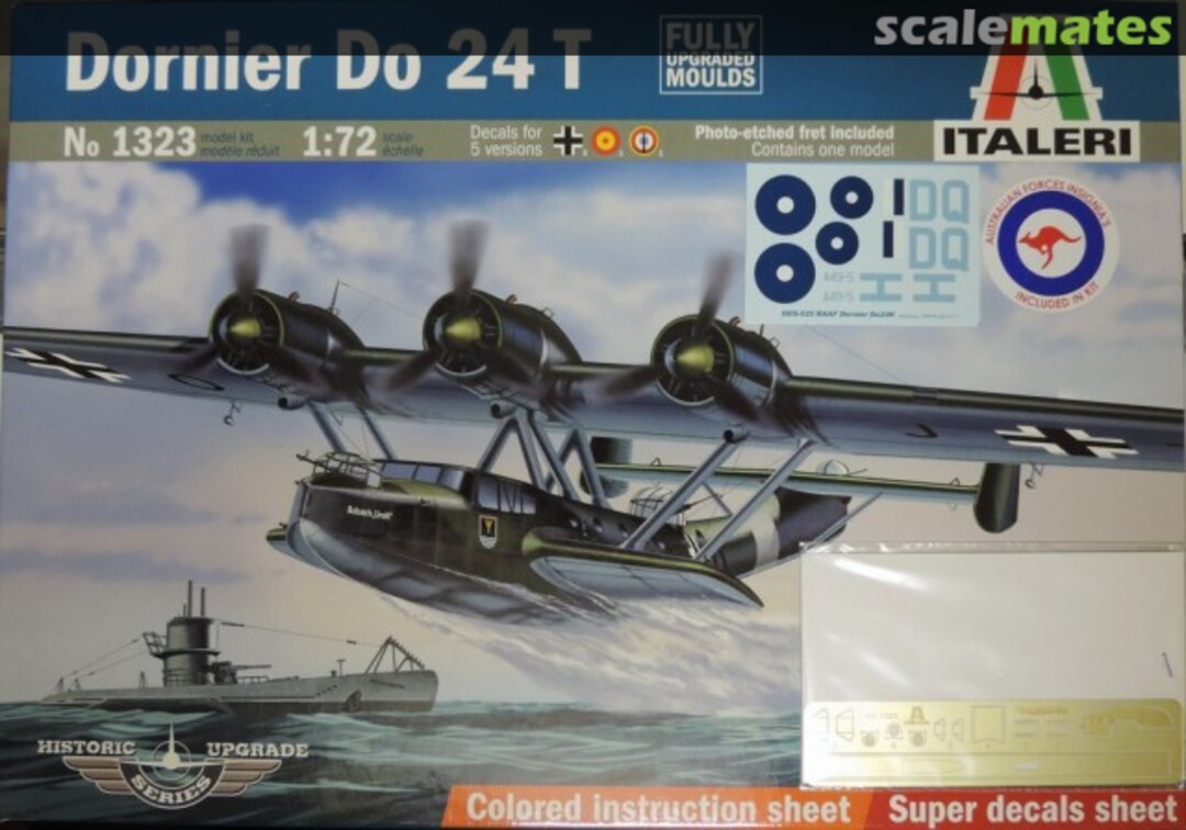 Boxart Dornier Do 24 T 1323 Italeri