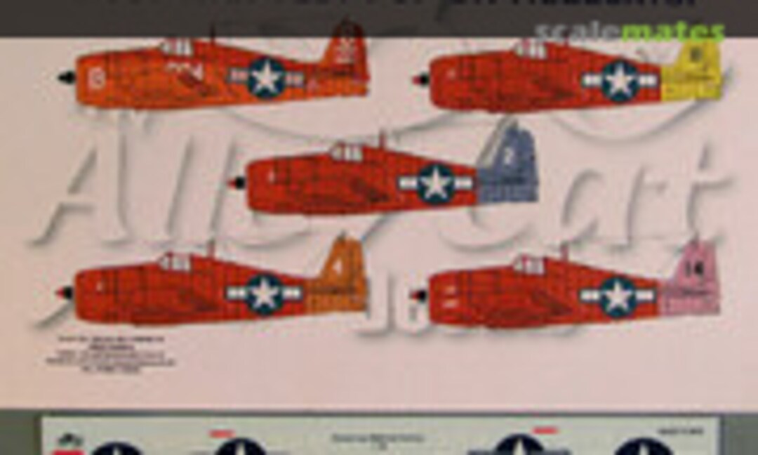 1:48 Post War Test F6F-5K Hellcats. (Alley Cat ACD-48006)