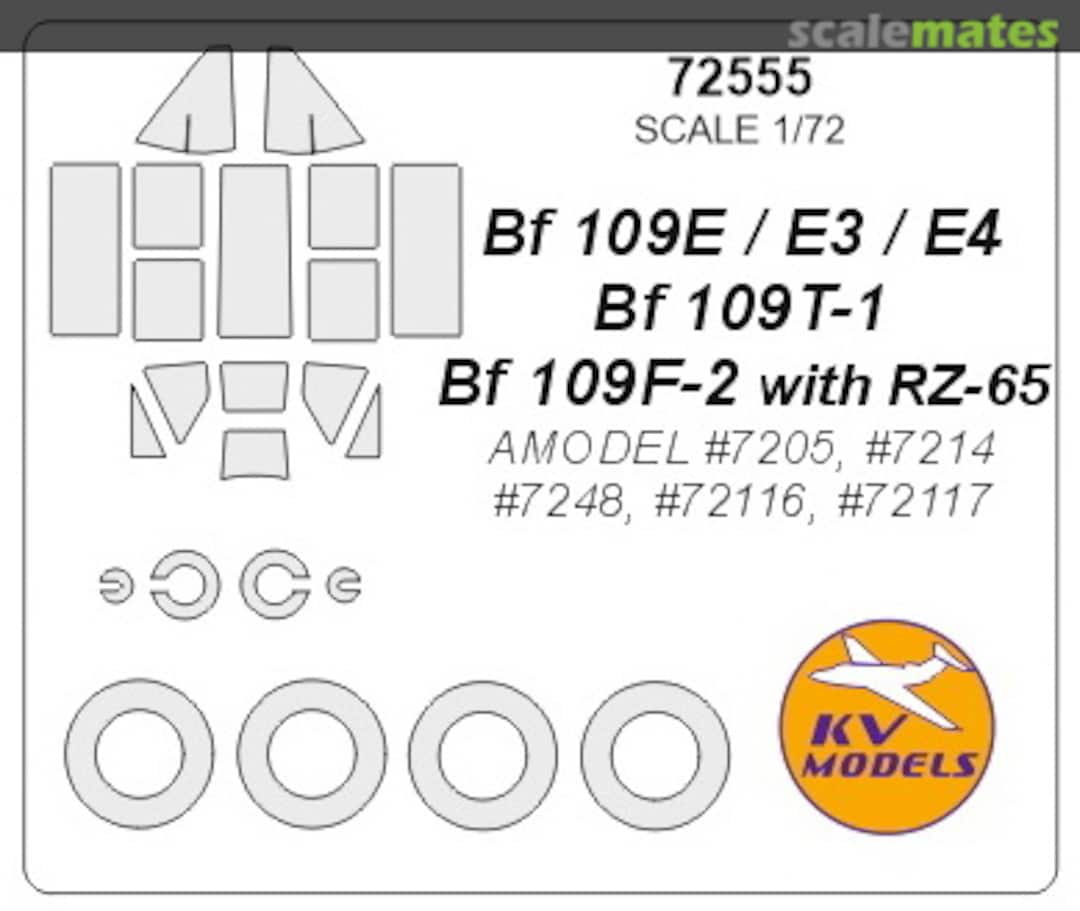 Boxart BF-109E / T / F-2 72555 KV Models