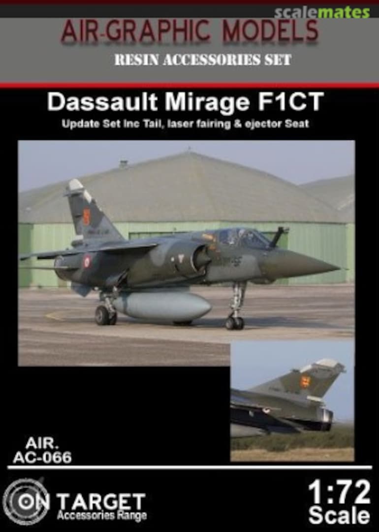 Boxart Dassault Mirage F1CT AIR.AC-066 Air-Graphic Models