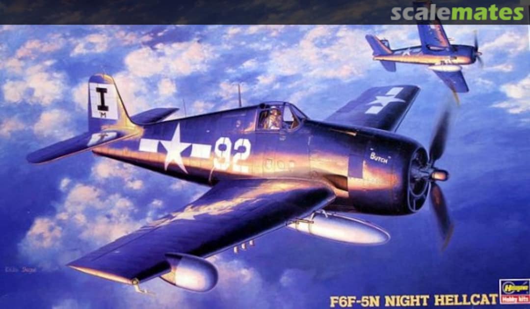 Boxart F6F-5N Night Hellcat 51590 Hasegawa