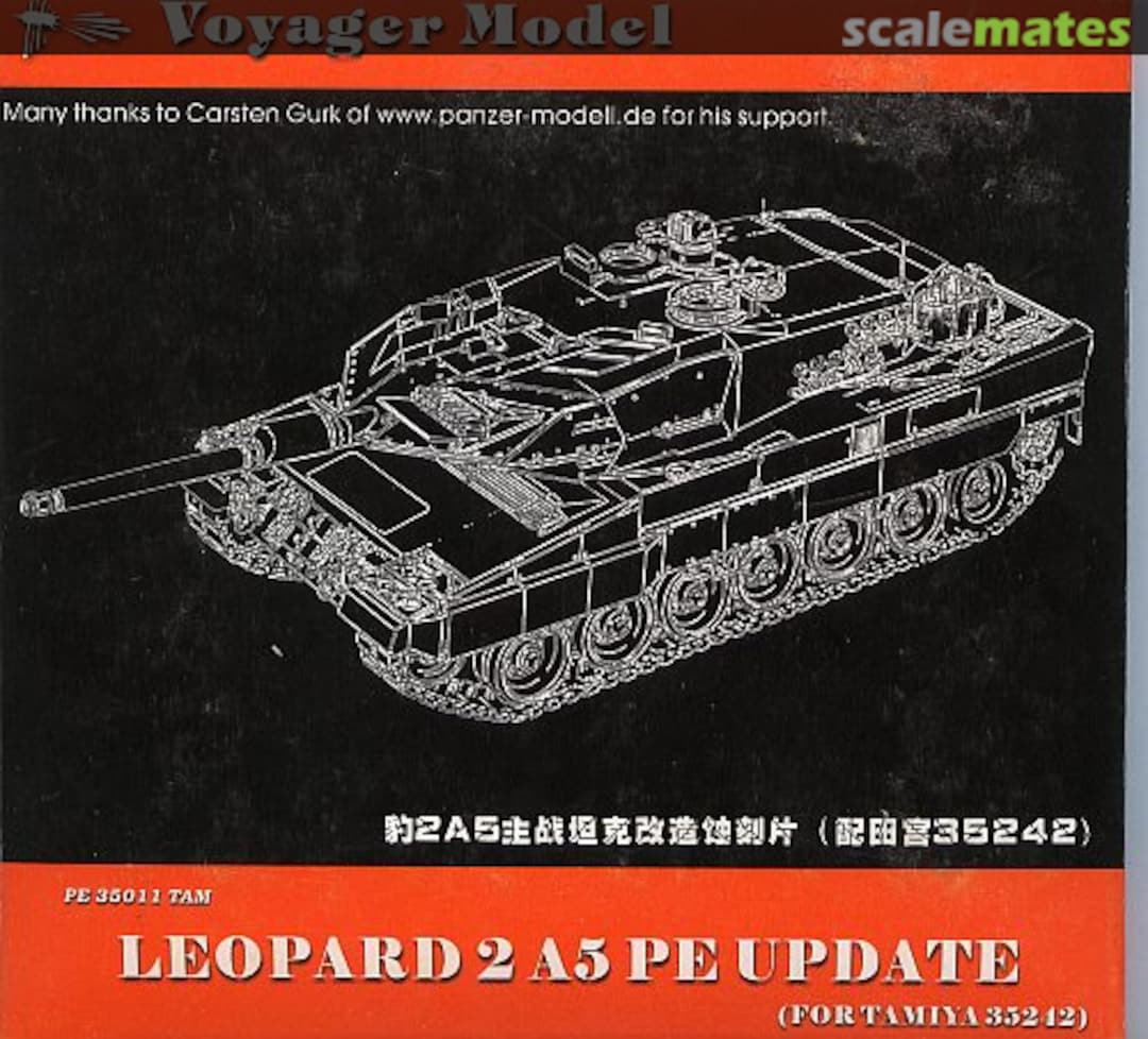 Boxart Leopard 2A5 PE Update PE35011 Voyager Model