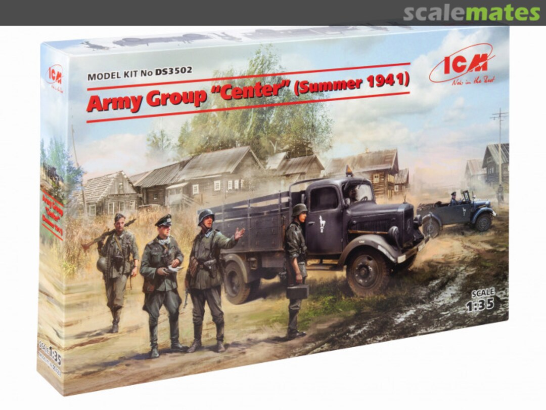 Boxart Army Group "Center" (Summer 1941) DS3502 ICM