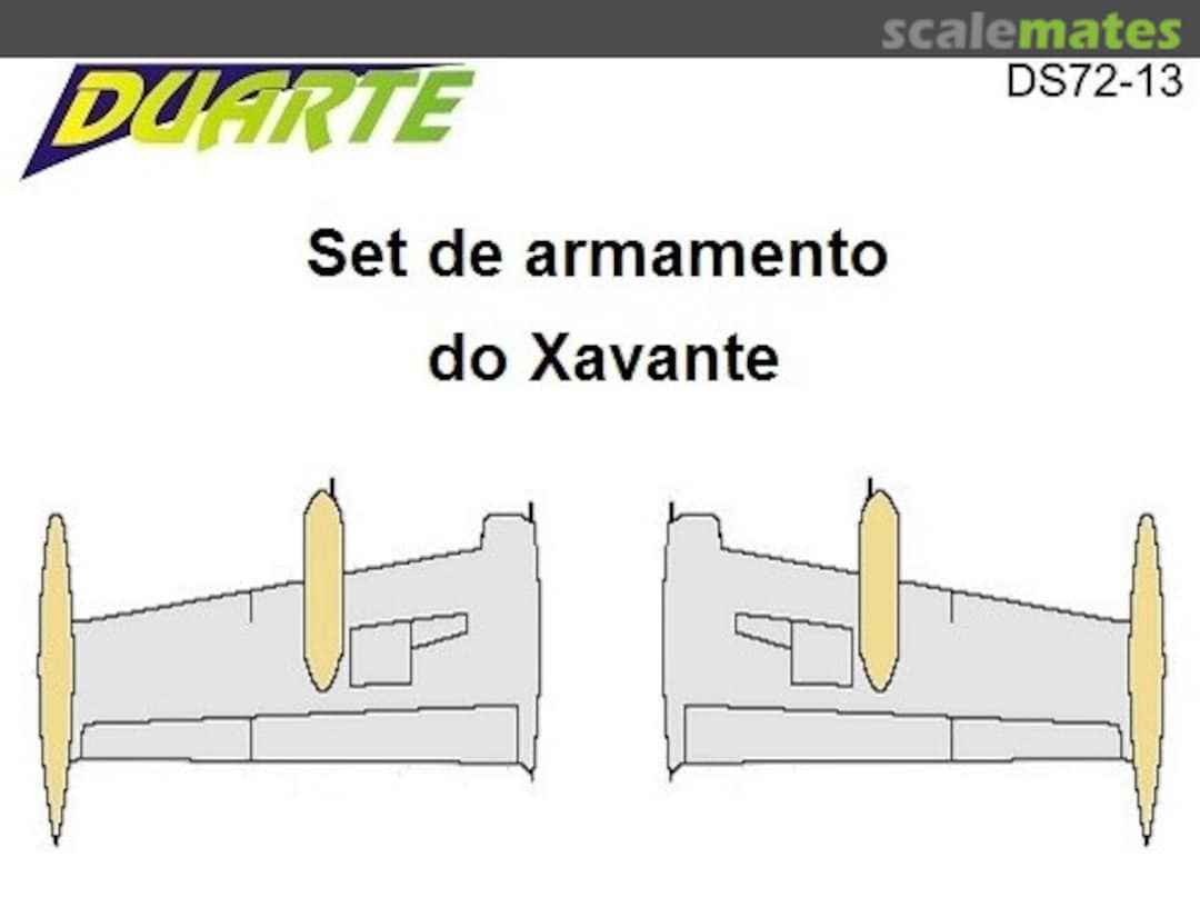 Boxart Set de armamento do Xavante DS72-13 Duarte