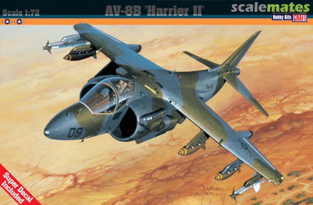 Boxart AV-8B 'Harrier II' D-50 MisterCraft