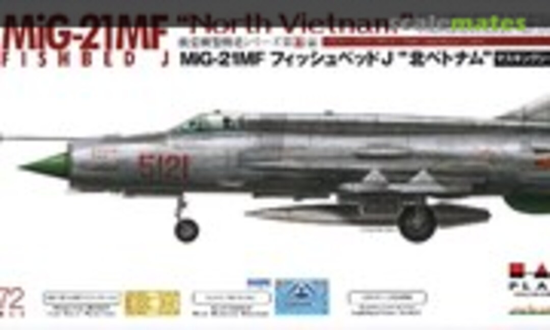 1:72 MiG-21MF Fishbed J (Platz AE-17:3400)