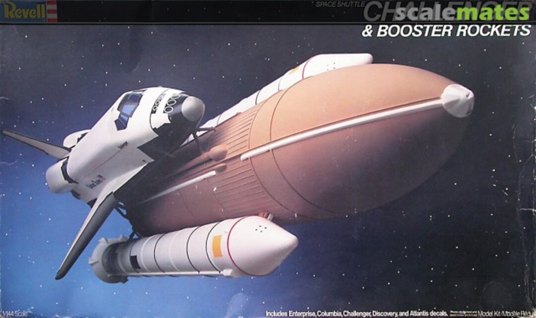 Boxart Space Shuttle Challenger & Booster Rockets 4736 Revell