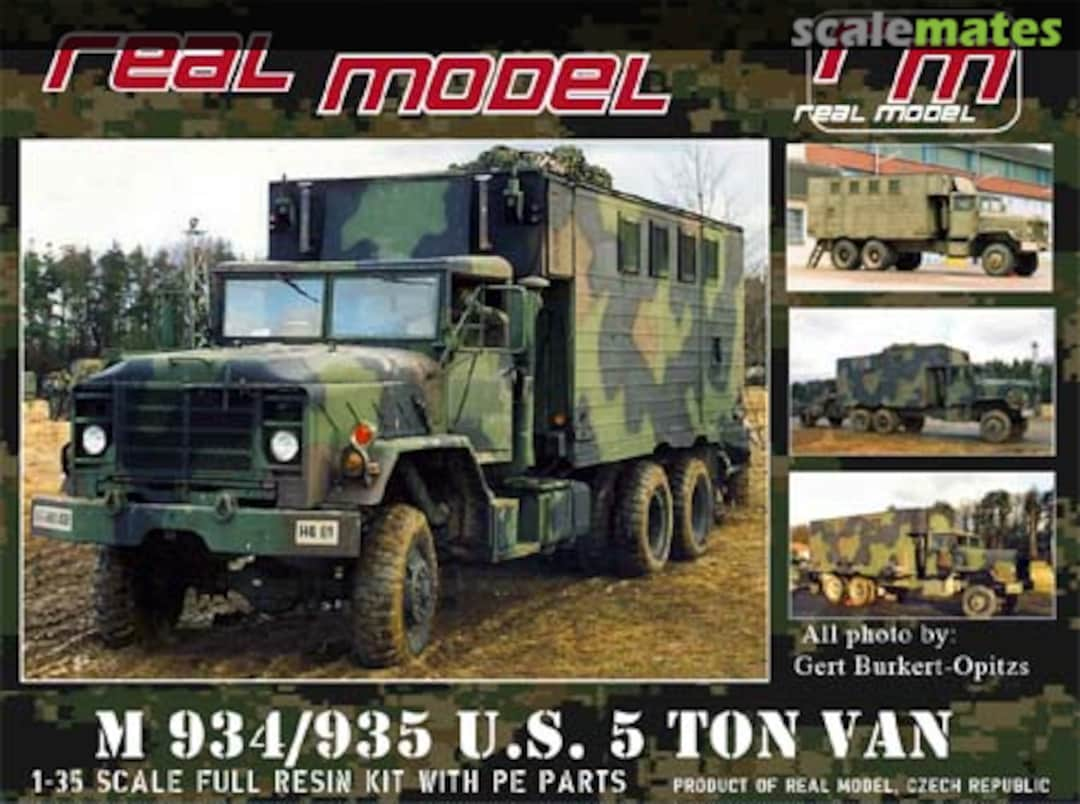 Boxart M934/M935 Van truck 35044 Real Model