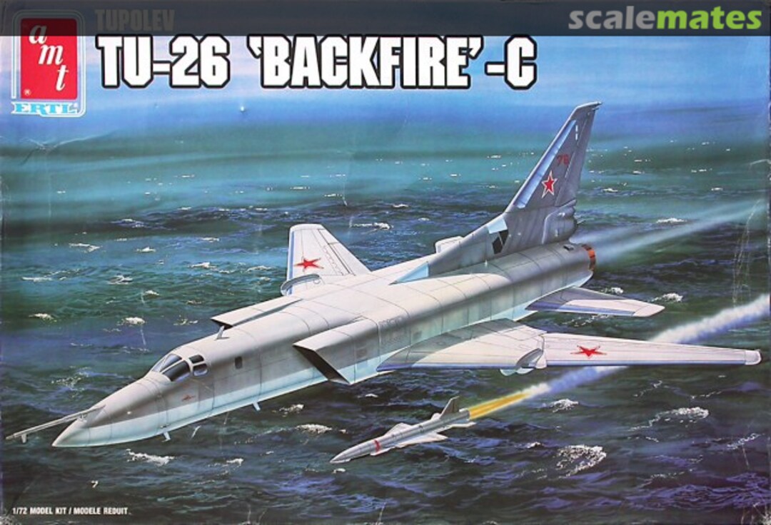 Boxart Tupolev TU-26 'Backfire' -C 8832 AMT/ERTL