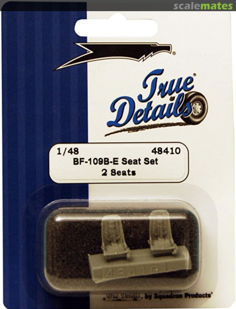 Boxart BF-109B-E Seat Set 48410 True Details by Squadron Products