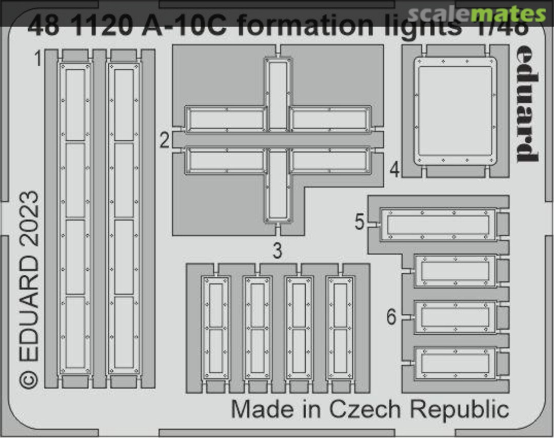 Boxart A-10C formation lights 481120 Eduard